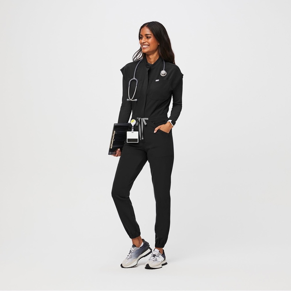 Black FIGS Rafaela Women's Jumpsuit